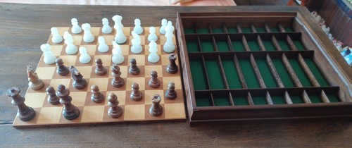 Jeu échecs vintage - vintage, dal