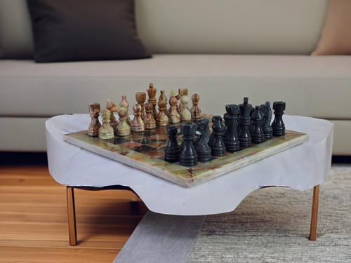 Jeu échecs onyx vert - d’Échecs,