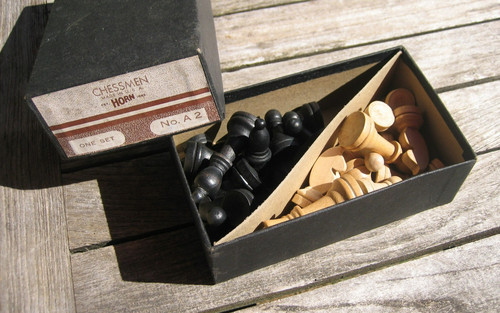 Ancien pions jeu echec - de, d'echec