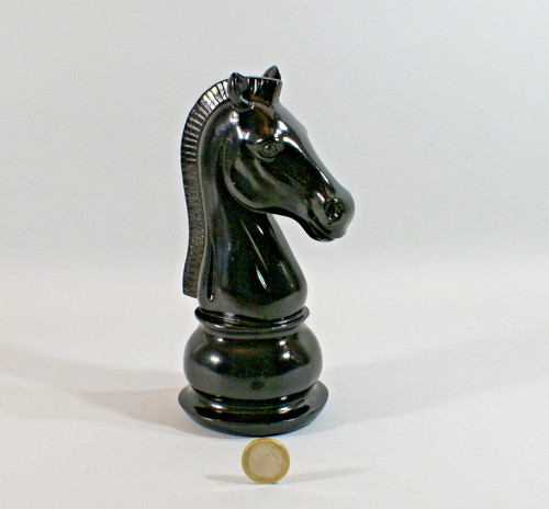 Statuette tete cheval - de, en