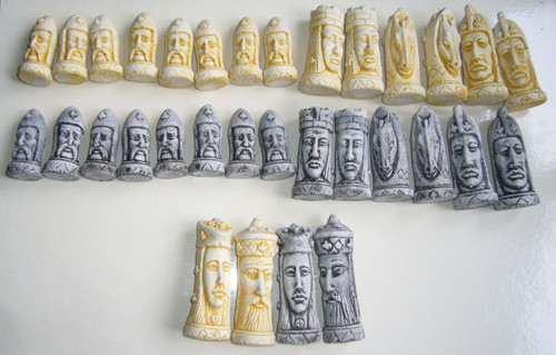 Pièces pour jeu echec - pour,